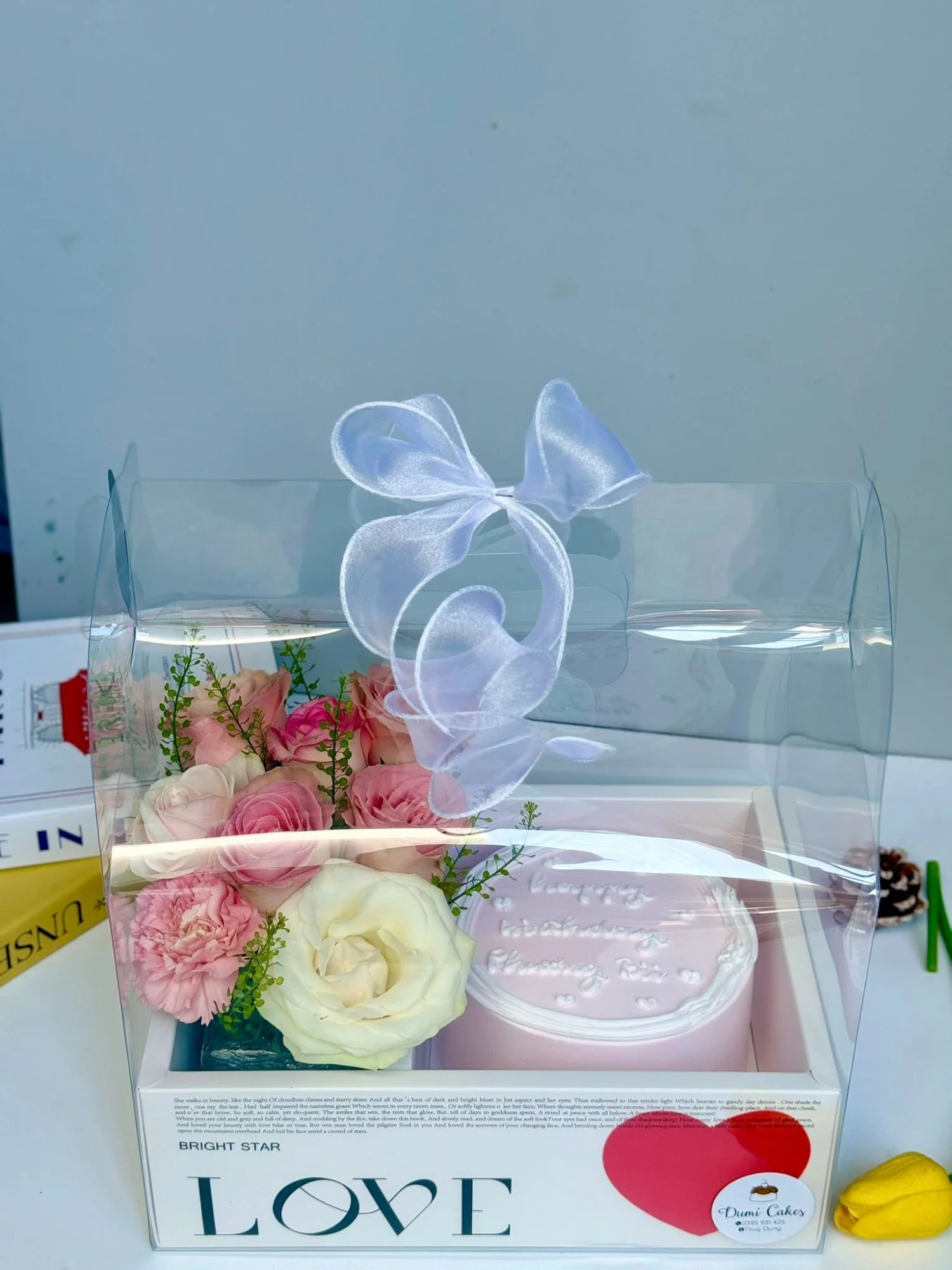 Set Bánh Kem và Hoa 4