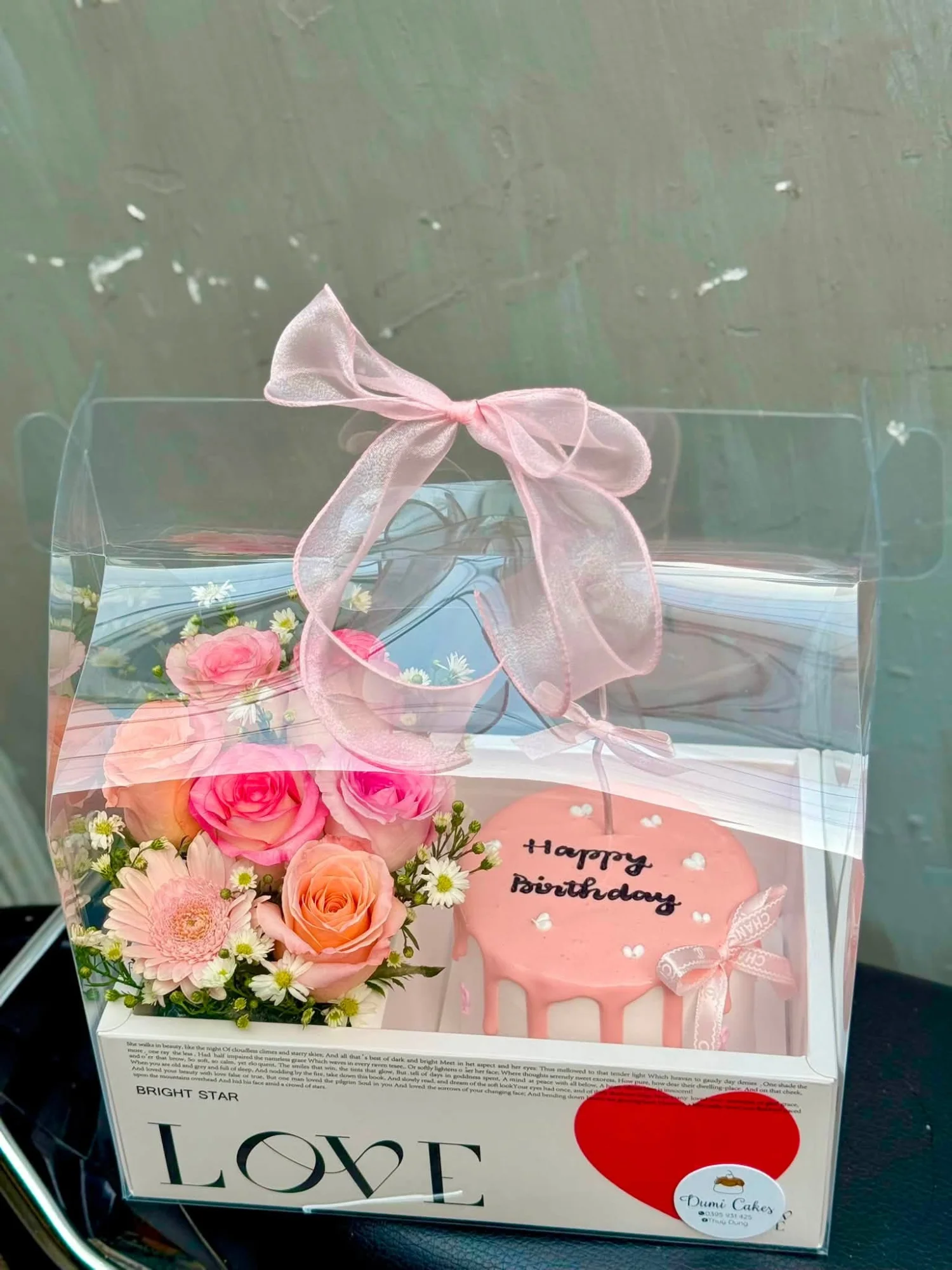 Set Bánh Kem và Hoa 6