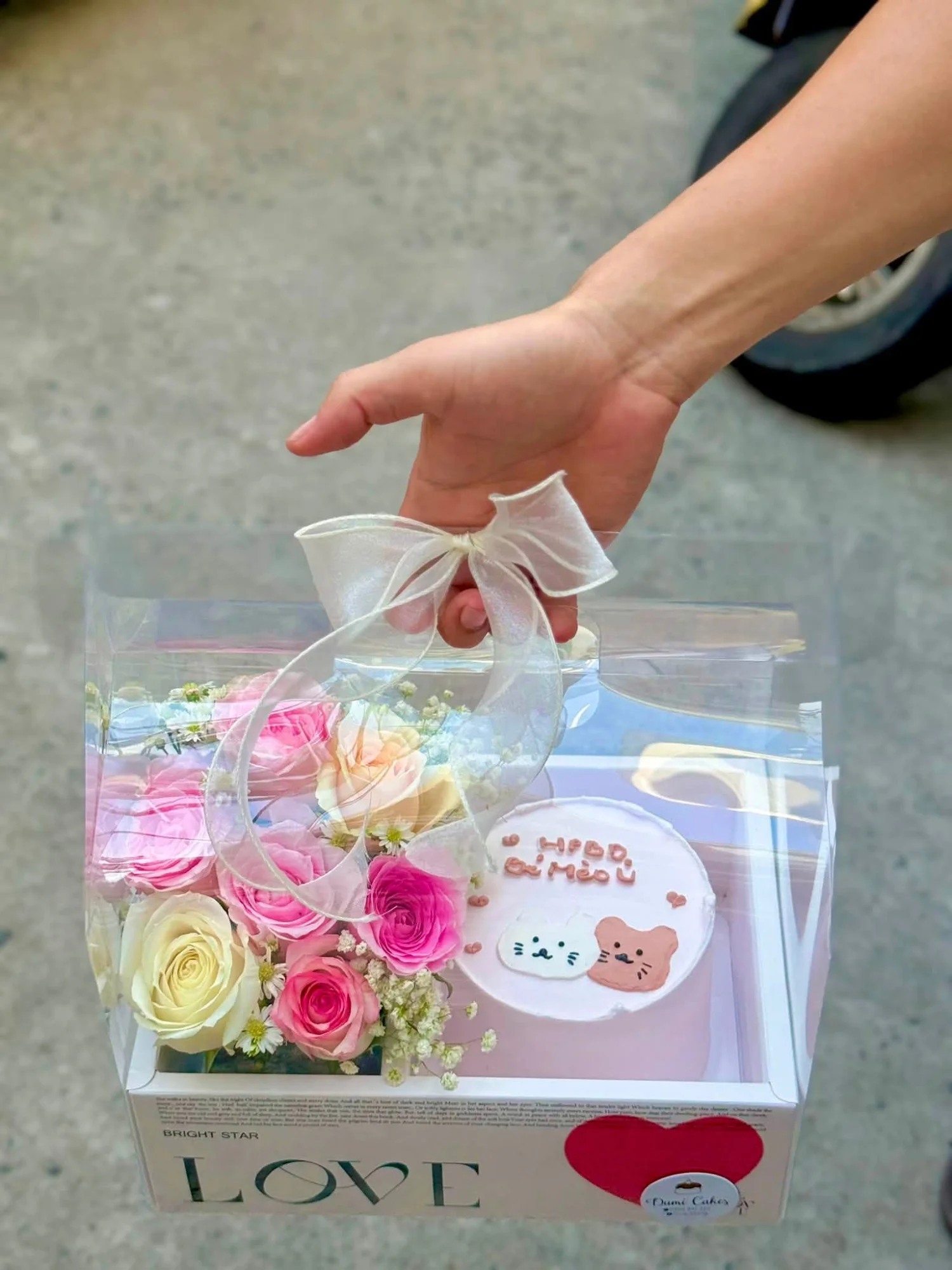 Set Bánh Kem và Hoa 7