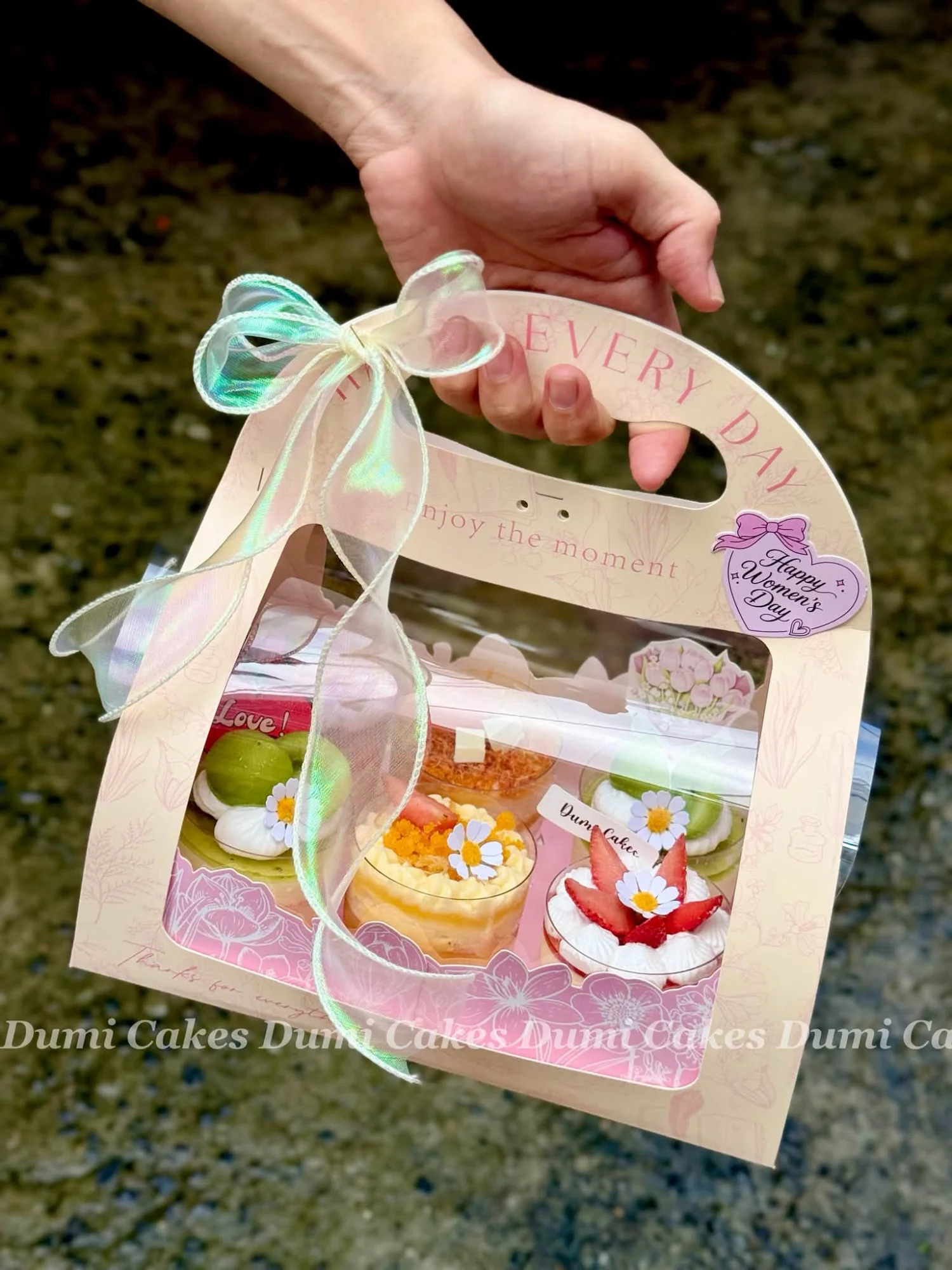 Mousse cake set – 150ml cup size